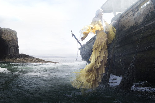 thewavesbrokeontheshore: ambergrayphoto: new Sea Siren editorial I shot in Scotland @feralmermaids