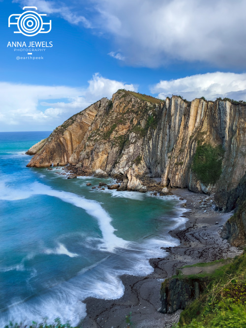 Silence Beach - Asturias - Spain (by Anna Jewels (@earthpeek)) https://www.instagram.com/earthpeek/ 