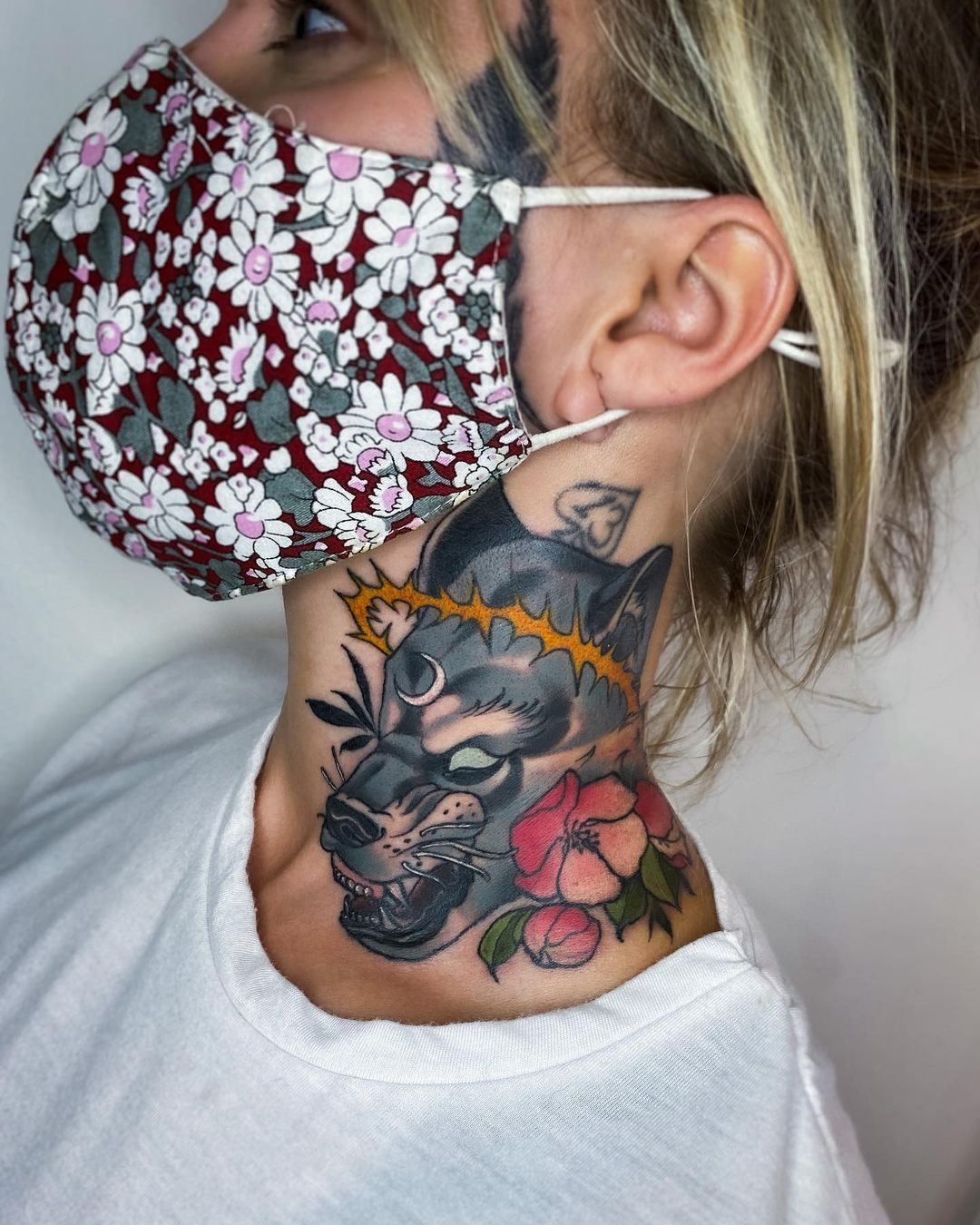 Go Old School With These 25 Traditional Neck Tattoos  Tattoodo