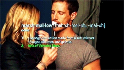 shirlcyjackson:Jason Dohring and Kristen Bell, behind the scenes of the  EW photoshoot (x)