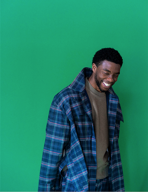 petersparkers:Chadwick Boseman for Hunger Magazine (2017)