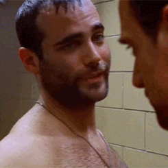 myownprivatelockerroom2:  Oz prison Showers…. Follow the Locker Room Guys…. http://myownprivatelockerroom2.tumblr.com/