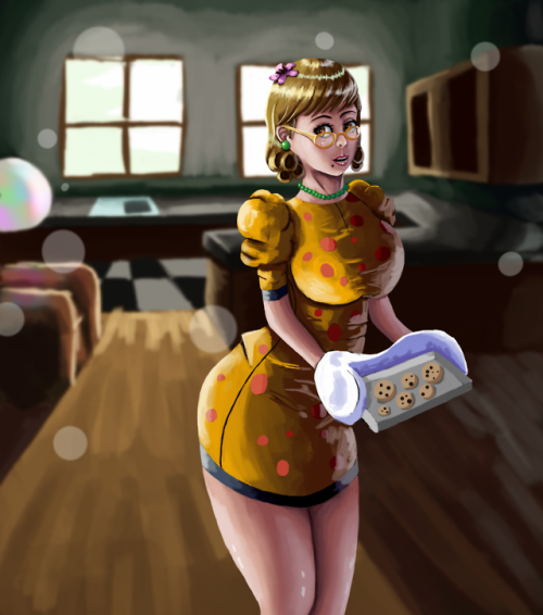 cyn1calrobot:  Request from deviantart. Been wanting to do a Stepford pic/another persona pic for a 