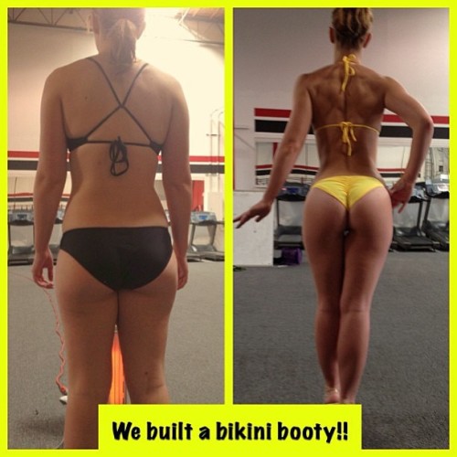 Amazing transformation -30 lbs in 60 days and a nice butt too!