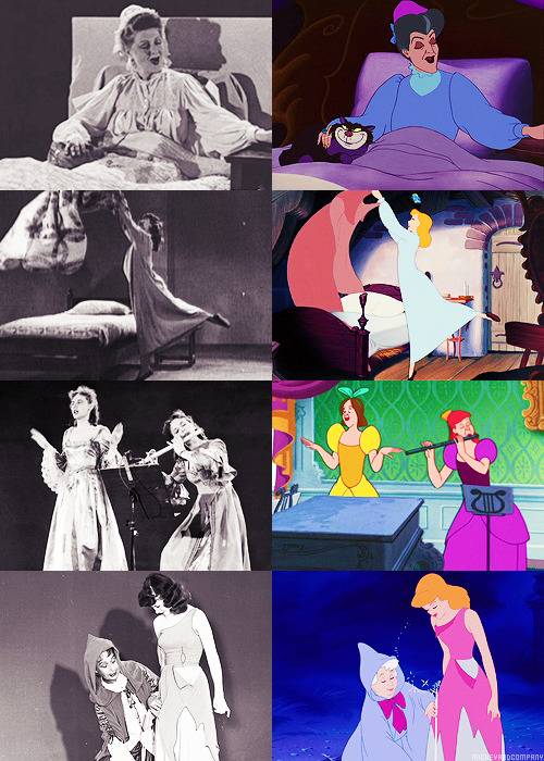 mickeyandcompany: Live-action reference for Cinderella (1950) [Snow White]