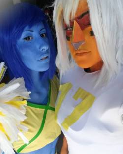 Poosin:  Ready To Smash #Stevenau #Stevenuniversecosplay #Suau #Su #Jasper #Lapis