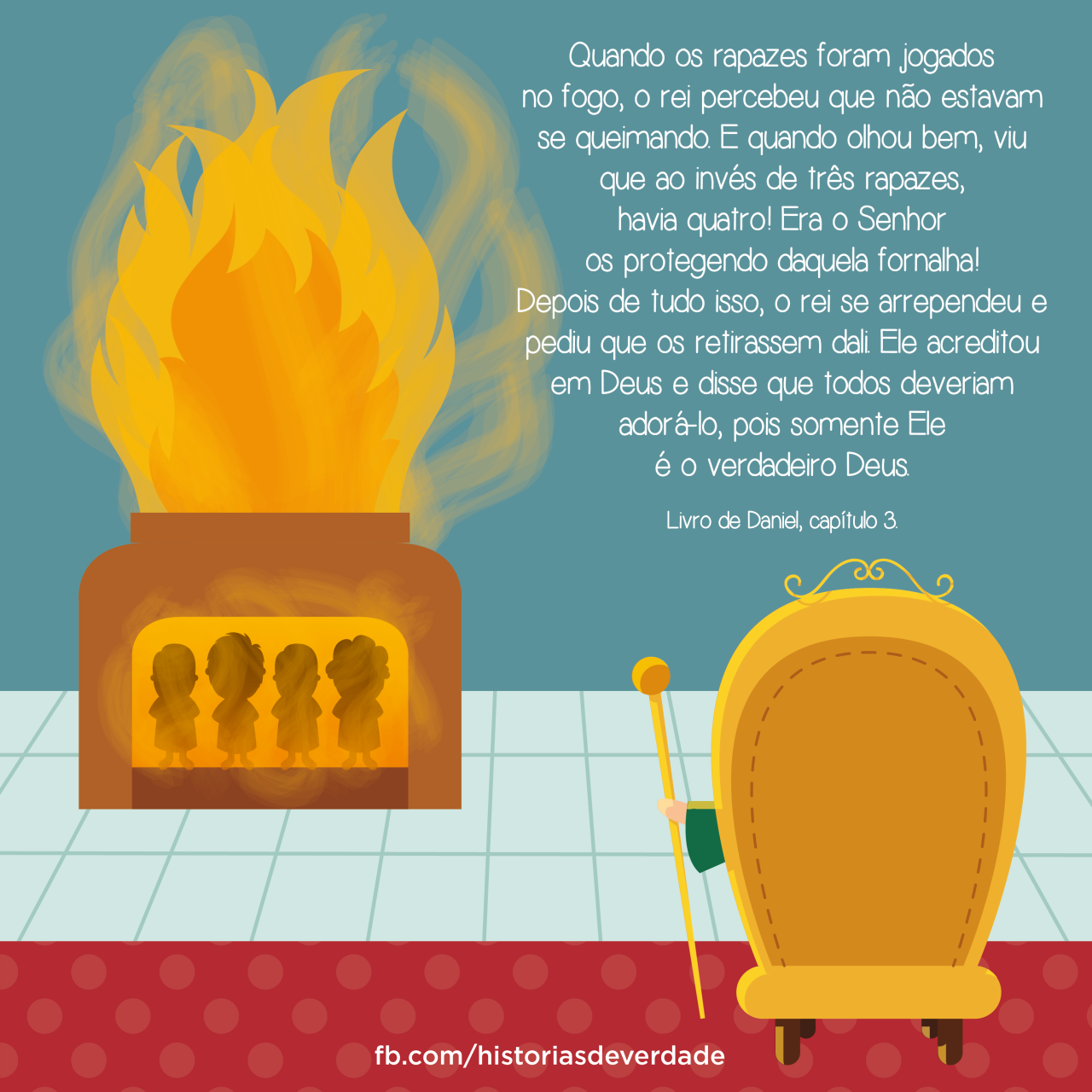 raissabulhoes:  Uma fornalha não é nada para o nosso Deus. Ele livra aqueles que