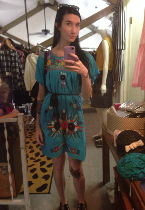 gypsyrose27:  After wedding vintage shopping.
