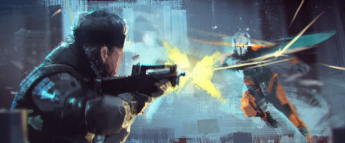 theomeganerd:  Metal Gear Solid Artworks Part 2 by Lap Pun Cheung