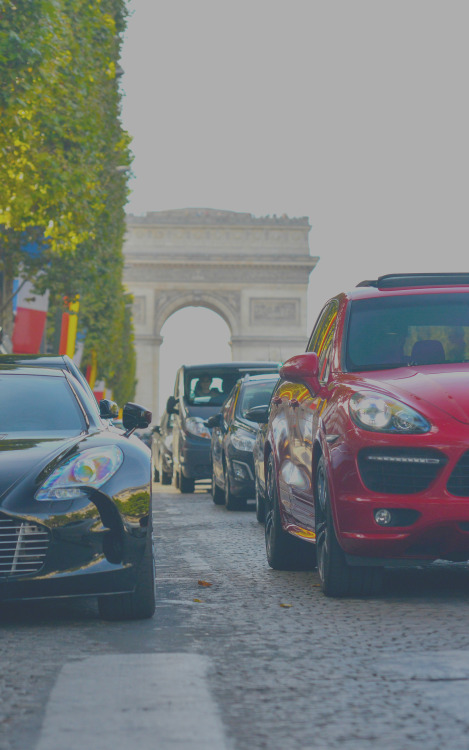 cokexgod:  Aston Martin One 77 vs Cayenne GTS | Paul SKG | More. 