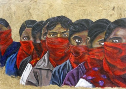 indigenous-maya:Zapatistas - A Native movement group of rebels who fights for the rights of Indigeno