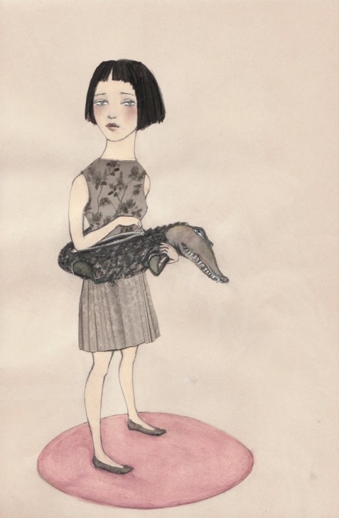 Edwina White (Australian, b. Sydney, Australia, based Brooklyn, NY, USA) - 1: Cat Lady, 2012, Pencil