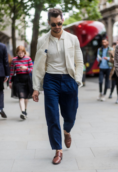 HQ - David Gandy at Day 4 of London Fashion Week Photographer: Christian Vierig