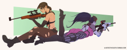 detectivesloth:Sniper Sisters. Colors and