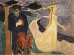 immortart:  Edvard Munch, Separation, 1896. 