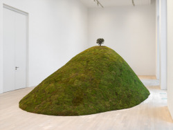 mitjaissick:   Roman Ondák  The Hill Seen from Afar, 2011 
