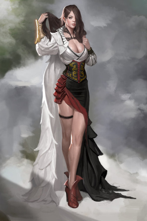 DRESS Heo Ilhaeng www.artstation.com/artwork/g08xe