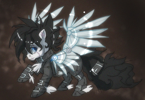 thegamercolt:So what will Gamer go as this years Halloween :3 well at lest they will all be an impruvement over hist 1st years costume….hes still got a bite markx3!
