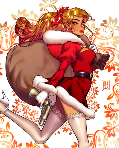 Happy New Year, everyone! Cheers from my mafia girl OC, Aurora. Hope y’all have a great 2019!