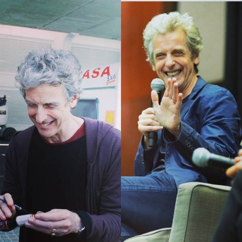 He clearly has one of the best #smiles in the business. #petercapaldi #twelfthdoctor #doctorwho ♥️ h