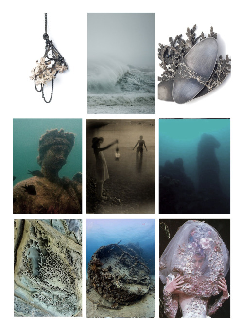 stories-in-the-fog: Moodboards about SHIPWRECK. All that inspirations will lead my textile work. &nb