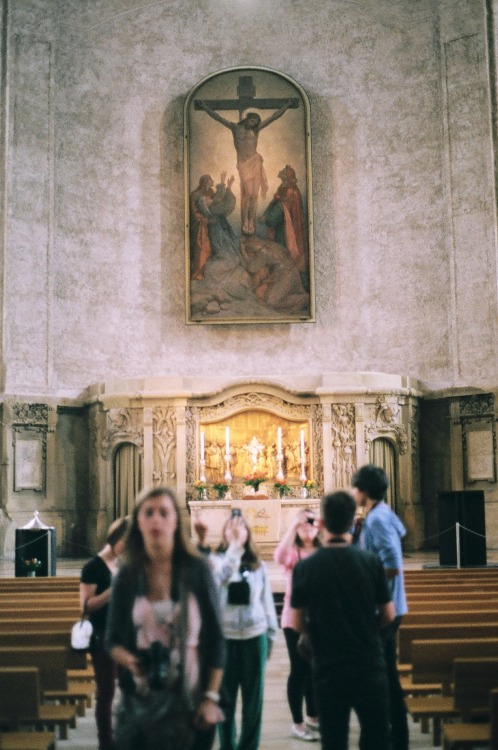 The inside of yet another gorgeous church in Dresden, Germany. How I miss this trip… May 2012