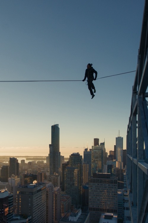 visualechoess:    Slacking by Roof Topper  