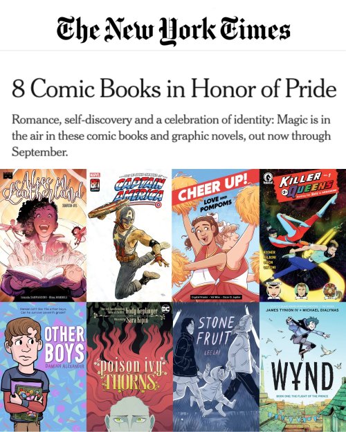 ALICE IN LEATHERLAND is included in George Gene Gustines ’s New York Times Art pride month&rsq