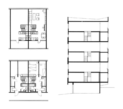 elarafritzenwalden: Elvestrand Housing Cooperative, “the Horseshoe Block”Bybo - Hammerfe