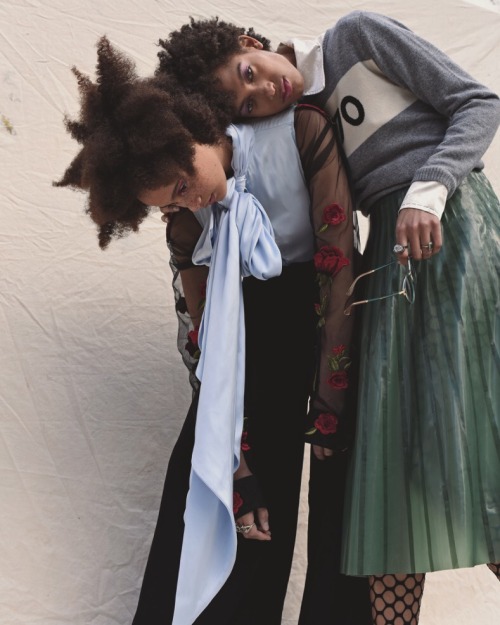 n-iblog:  © Nadine Ijewere p&gt;My new shoot for Dazed and Confuzed looking at the beauty a