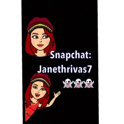 janethts69:  Guys u can follow me snapchat for to notice u, what town l am gonna stay and for to see my new videos everyday