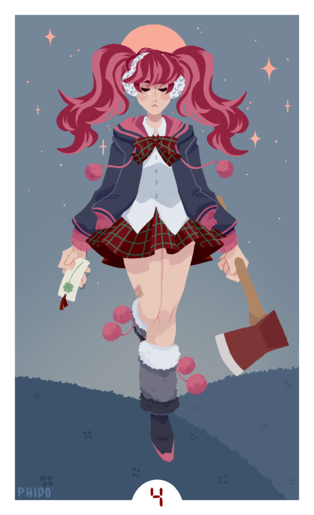 phidont:Originally I was thinking it would be fun to design some tarot cards for zero escape since I