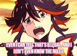 dorapink:  Shit Ryuuko Matoi says  Ryuko-chan you so sexy cute! your words just melt