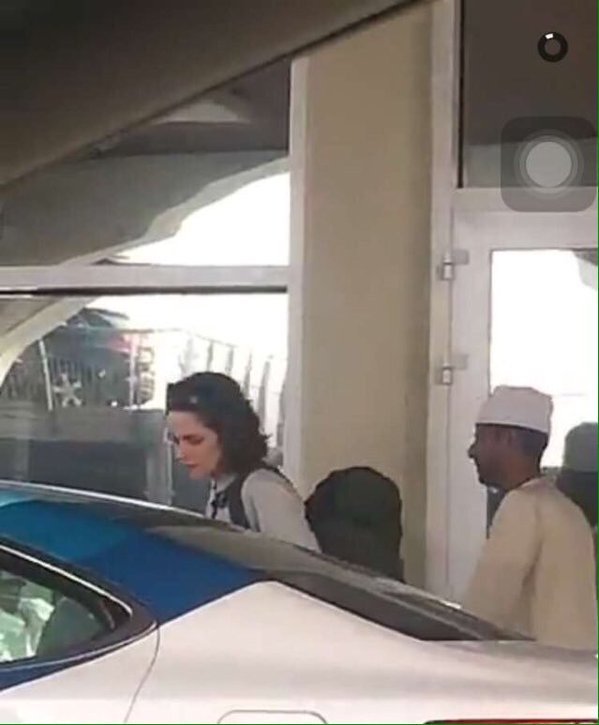 cray4kstew:  #kristenstewart arriving at muscat oman, near saudi arabia. LAST LOCATION