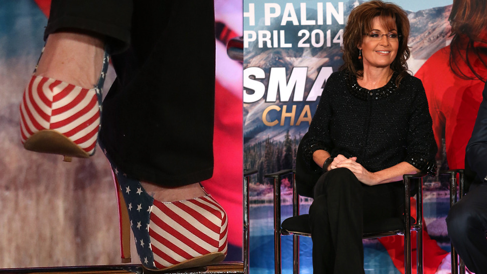 sarah palin heels