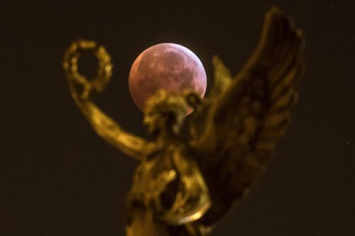 detailedart:Angels summoning the wolf blood moon.
