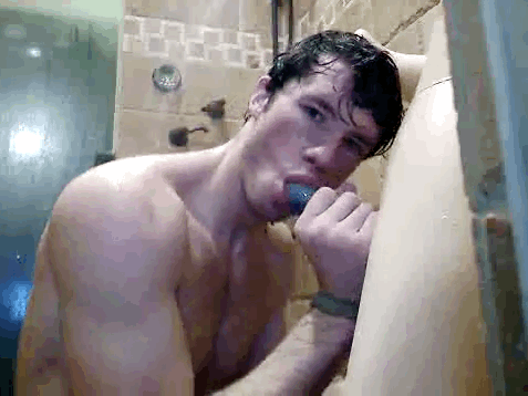 Suckin&rsquo; on a dildo