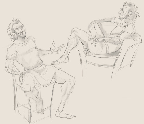 kashuan:some iliad sketches from this weekend :^)