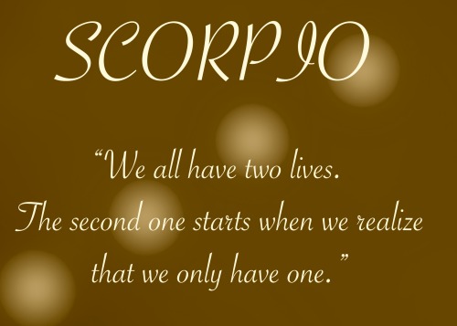 thecentaurastrologyblog:  #Scorpio daily quote !!! 