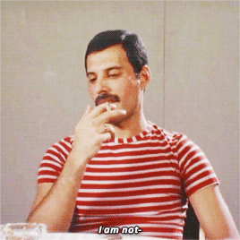 sbstianstans:# this is an actual thing freddie mercury said on camera in 1984