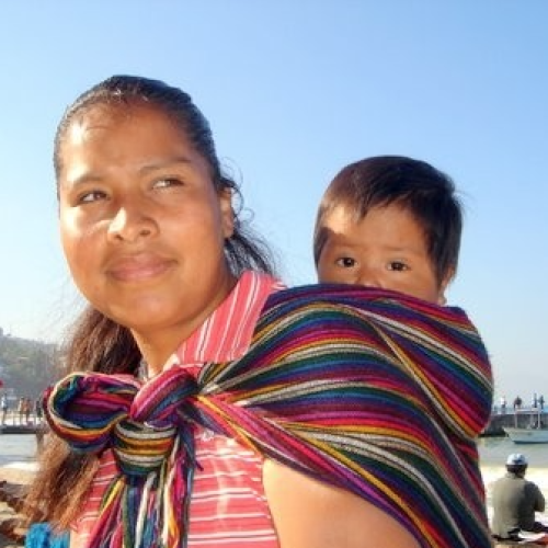 maria-aegyptiaca:Babywearing (Tibetan, Thai, Inuit, Peruvian)