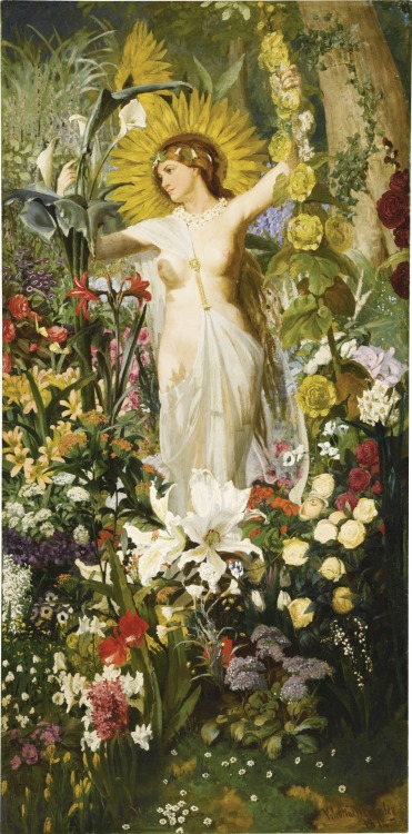 monsieurleprince:Valentine Walter Bromley (1848 - 1877) - Flora