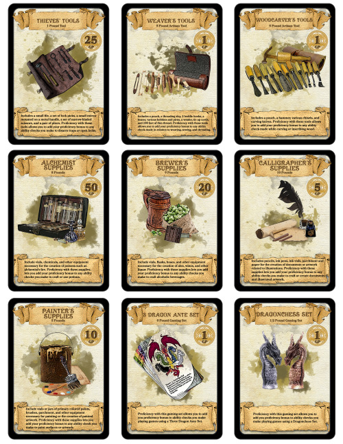 OVER 300 DOWNLOADABLE &amp; PRINTABLE D&amp;D CARDS!I made over 300 of these bad boys to better help