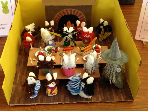 This Is My Peeps Diorama For The Contest At School. I Didnt Win But There Is Still The Peeples Choice
