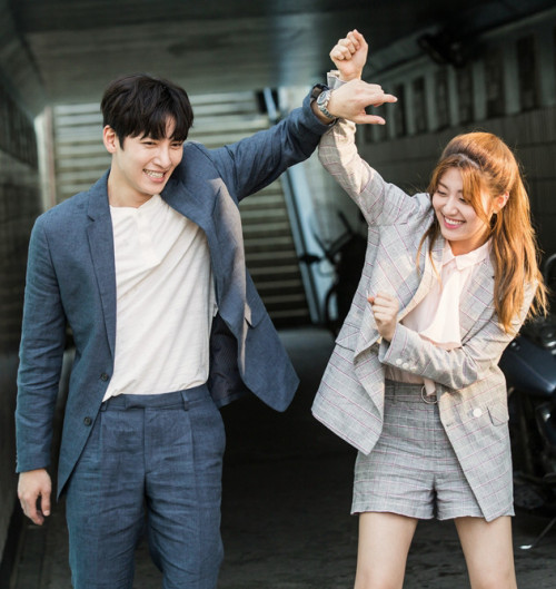 bangtan-esque:“I mess around with her and tease her a lot whenever I get tired while filming, 
