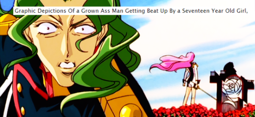miky91ftw: Adolescence of Utena x AO3 fanfic tags. IMG source &gt; The Utena Gallery 