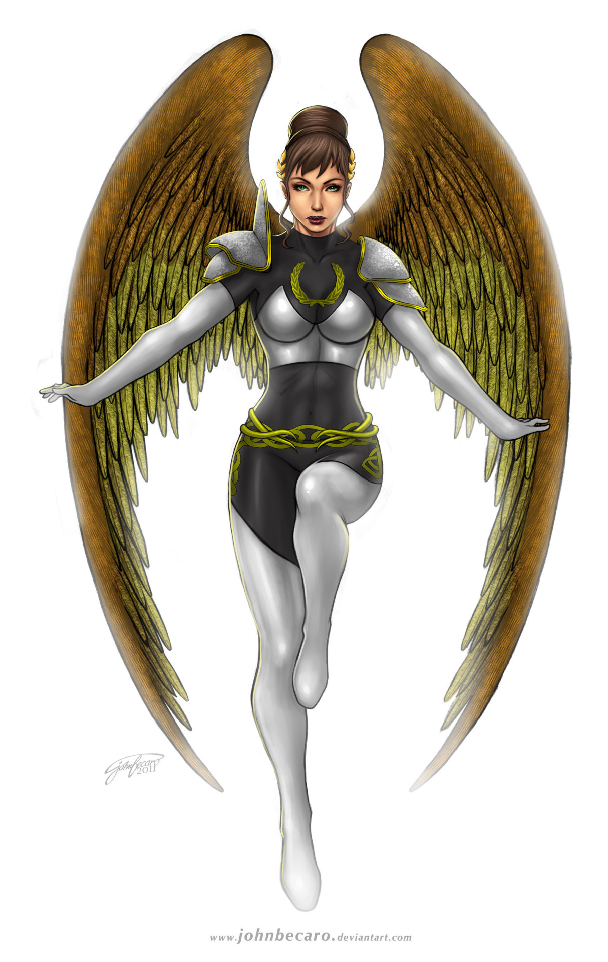 fantasy-scifi:  Commission : NIKE IX 3 by johnbecaro 