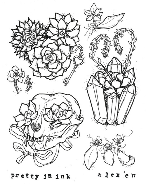 Was going to color it, but I really like it as is&hellip;one day? Flash sheet for the shop!