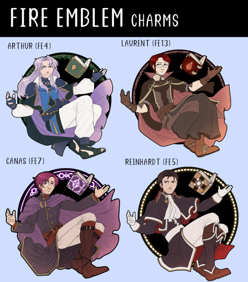 Mage charms are now available for preorder on my store! Check out the link in the thread to purchase