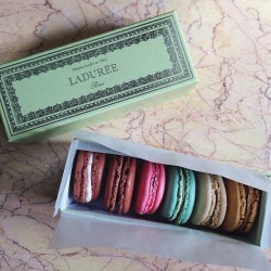 birchbox:  Obligatory macaron stop at Ladurée.